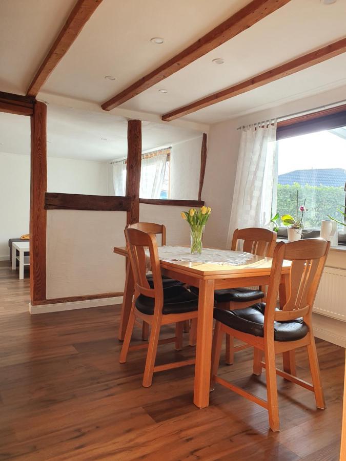 Gemuetliches Fachwerk Im Oberbergischen Apartment Wiehl Exterior foto
